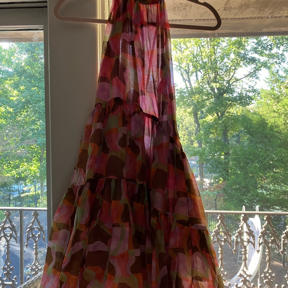 Astr Multicolor Patterned Dress - image 1